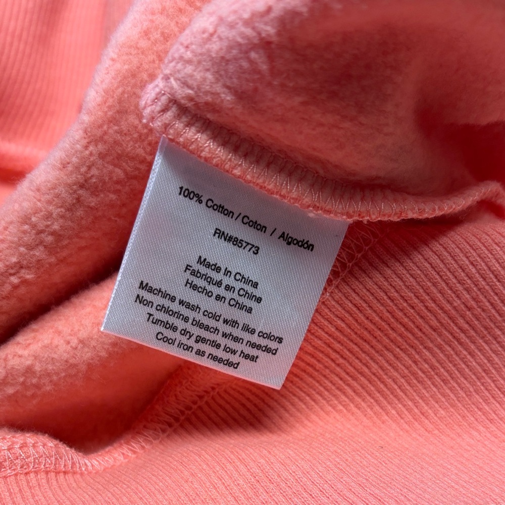 O’Neil Moment Crop Crew Fleece Women's L. NWT - Picture 13 of 13